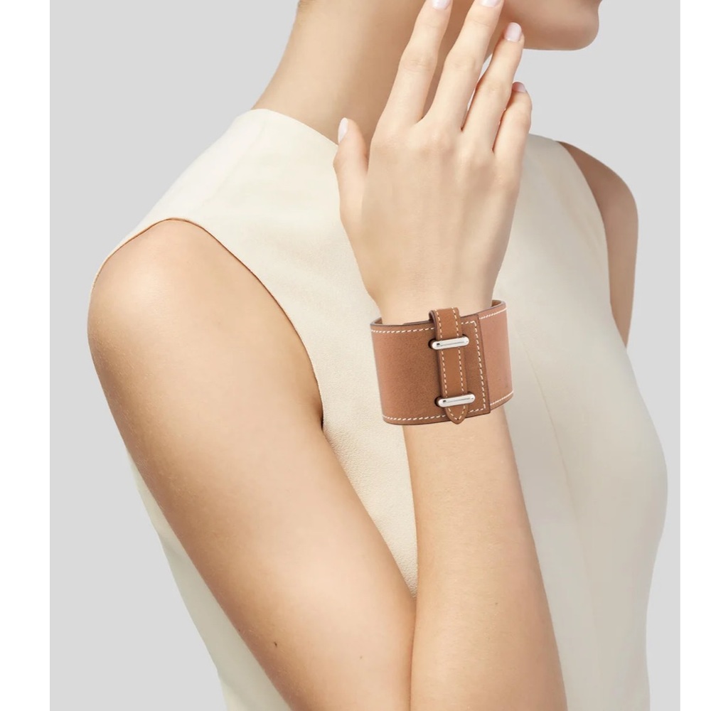 Hermes Izy Leather Bracelet